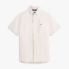 Camicia a righe in misto cotone e lino Camicia a righe in misto cotone e lino