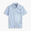 Camicia a righe in seersucker per bambino Camicia a righe in seersucker per bambino