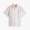 Camicia a righe in tessuto dobby dal taglio morbido Tommy Jeans Camicia a righe in tessuto dobby dal taglio morbido Tommy Jeans