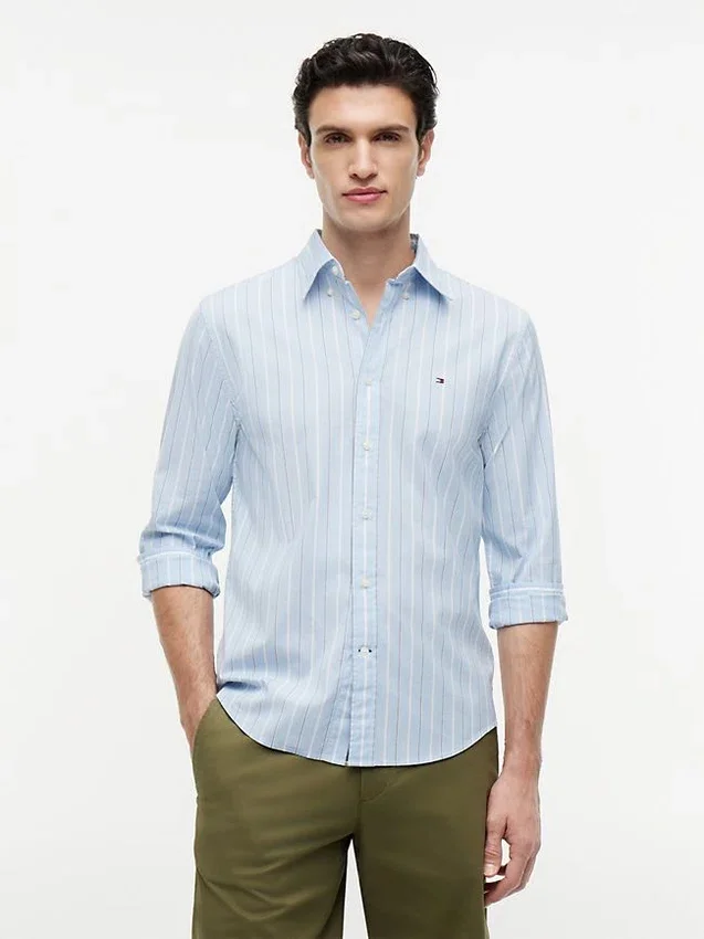 Camicia a righe Regular Fit All-Day Camicia a righe Regular Fit All-Day