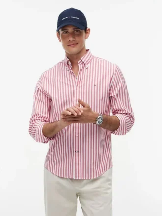 Camicia a righe Regular Fit All-Day