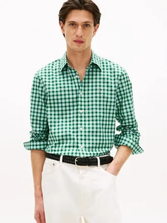 Camicia All-Day a quadri, vestibilità regolare
