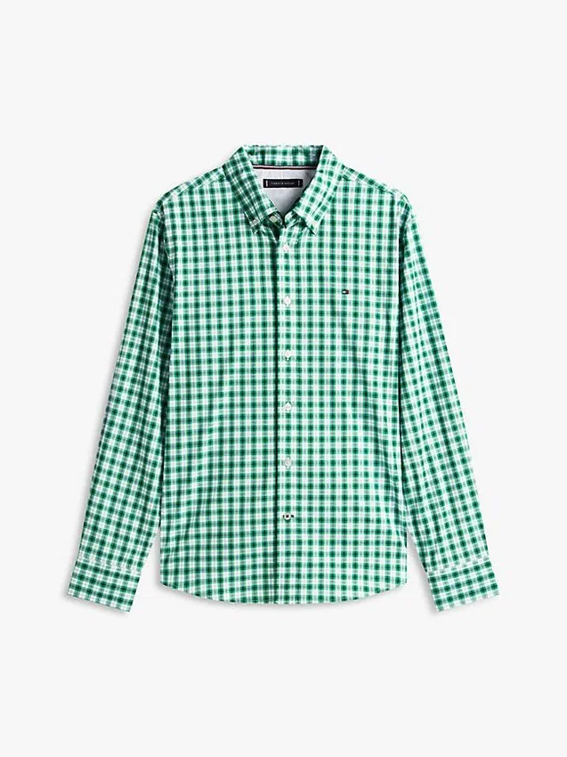Camicia All-Day a quadri, vestibilità regolare Camicia All-Day a quadri, vestibilità regolare