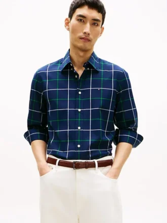 Camicia All-Day a quadri Windowpane