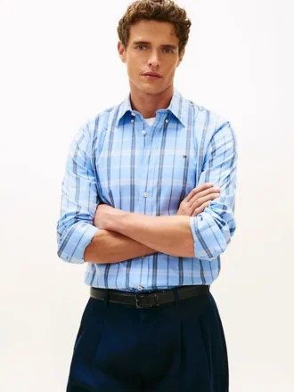 Camicia All-Day a quadri Windowpane