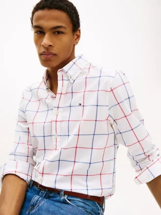 Camicia All-Day a quadri Windowpane