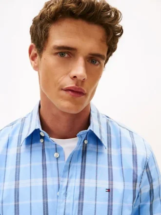Camicia All-Day a quadri Windowpane