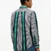 Camicia All-Day a righe retrò dalla vestibilità regolare