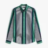 Camicia All-Day a righe retrò dalla vestibilità regolare