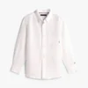Camicia da bambino in misto lino dal taglio morbido