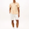 Camicia da campeggio a righe effetto carta Camicia da campeggio a righe effetto carta