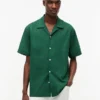 Camicia da campeggio Dobby a quadri Windowpane Camicia da campeggio Dobby a quadri Windowpane