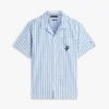 Camicia da campo a righe Paper-Touch Camicia da campo a righe Paper-Touch