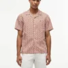 Camicia da campo con stampa solare, vestibilità regolare Camicia da campo con stampa solare, vestibilità regolare