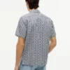 Camicia da campo con stampa solare, vestibilità regolare Camicia da campo con stampa solare, vestibilità regolare