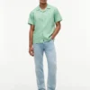 Camicia da campo in cotone e lino dalla vestibilità regolare Camicia da campo in cotone e lino dalla vestibilità regolare