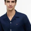 Camicia da campo in cotone e lino dalla vestibilità regolare Camicia da campo in cotone e lino dalla vestibilità regolare