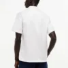 Camicia da campo in cotone e lino dalla vestibilità regolare Camicia da campo in cotone e lino dalla vestibilità regolare