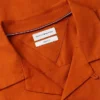 Camicia da campo in cotone e lino dalla vestibilità regolare Camicia da campo in cotone e lino dalla vestibilità regolare