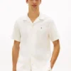 Camicia da campo in misto lino, vestibilità regolare Camicia da campo in misto lino, vestibilità regolare