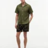 Camicia da campo in misto lino, vestibilità regolare Camicia da campo in misto lino, vestibilità regolare