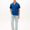 Camicia da campo in misto lino, vestibilità regolare Camicia da campo in misto lino, vestibilità regolare
