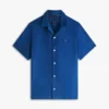 Camicia da campo in misto lino, vestibilità regolare Camicia da campo in misto lino, vestibilità regolare