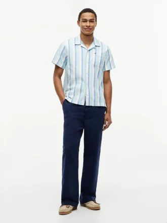 Camicia da campo in twill a vestibilità regolare