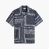 Camicia da campo patchwork bandana dal taglio classico Camicia da campo patchwork bandana dal taglio classico