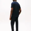 Camicia da notte Henley in jersey scamosciato Camicia da notte Henley in jersey scamosciato