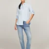 Camicia elasticizzata in tessuto Oxford, vestibilità regolare Camicia elasticizzata in tessuto Oxford, vestibilità regolare