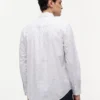Camicia Fil Coupe a pois su tutta la superficie, vestibilità regolare Camicia Fil Coupe a pois su tutta la superficie, vestibilità regolare