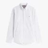 Camicia Fil Coupe a pois su tutta la superficie, vestibilità regolare Camicia Fil Coupe a pois su tutta la superficie, vestibilità regolare