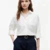 Camicia in cotone dalla vestibilità comoda