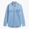 Camicia in denim dalla vestibilità comoda Camicia in denim dalla vestibilità comoda