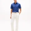 Camicia in jacquard con stampa di palme Camicia in jacquard con stampa di palme