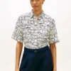Camicia in lino a maniche corte Camicia in lino a maniche corte