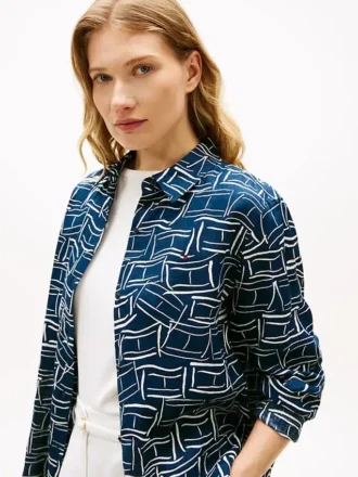 Camicia in lino a maniche lunghe