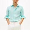 Camicia in lino a righe dal taglio regolare Camicia in lino a righe dal taglio regolare