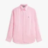 Camicia in lino a righe dal taglio regolare Camicia in lino a righe dal taglio regolare