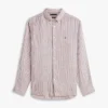 Camicia in lino a righe dal taglio regolare Camicia in lino a righe dal taglio regolare