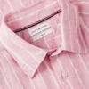 Camicia in lino a righe dal taglio regolare Camicia in lino a righe dal taglio regolare