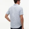 Camicia in lino con stampa velisti, vestibilità regolare Camicia in lino con stampa velisti, vestibilità regolare