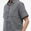 Camicia in misto lino a quadretti Camicia in misto lino a quadretti