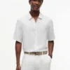 Camicia in misto lino dal taglio morbido New York Label Camicia in misto lino dal taglio morbido New York Label