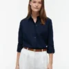 Camicia in misto lino dalla vestibilità comoda Camicia in misto lino dalla vestibilità comoda