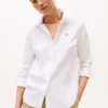 Camicia in misto lino dalla vestibilità comoda Camicia in misto lino dalla vestibilità comoda