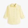 Camicia in misto lino dalla vestibilità comoda Camicia in misto lino dalla vestibilità comoda