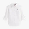 Camicia in misto lino dalla vestibilità comoda Camicia in misto lino dalla vestibilità comoda