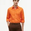 Camicia in misto lino dalla vestibilità regolare Camicia in misto lino dalla vestibilità regolare